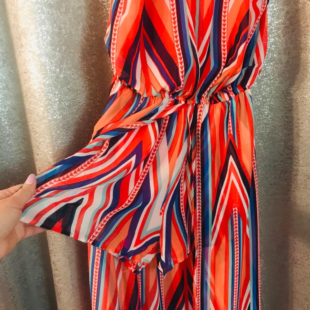 Bright, sunny-spring vibe romper dress